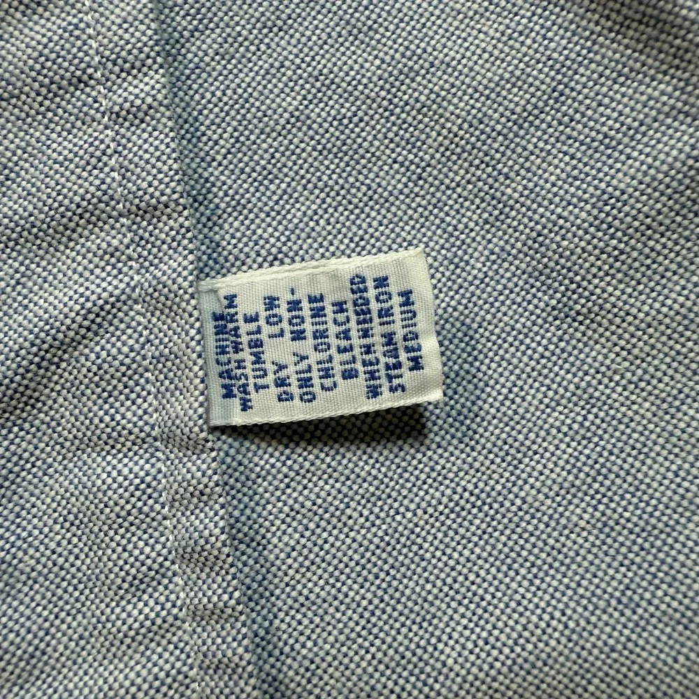 Ralph Lauren Shirt Mens 15 33‎ Blue Oxford Button Down Long Sleeve Cotton